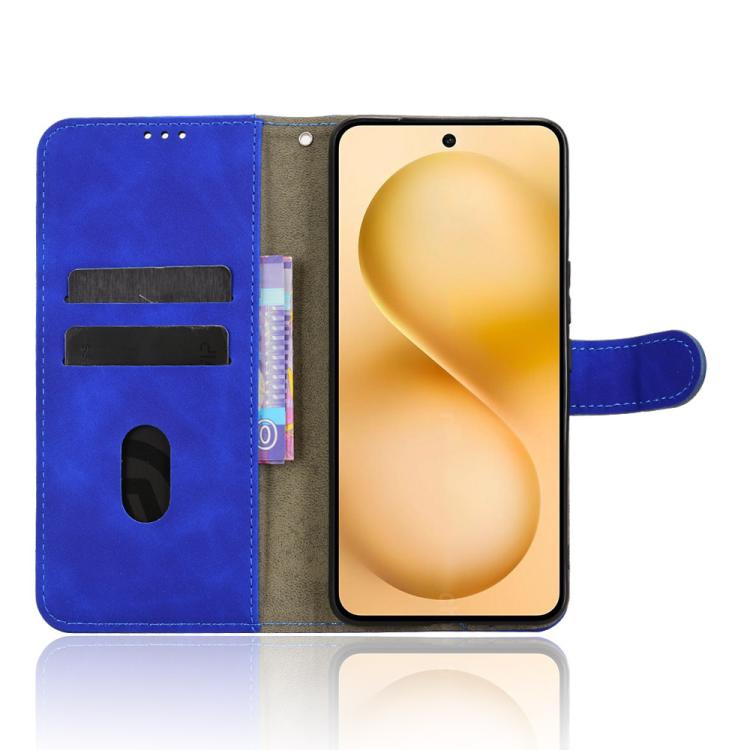 For vivo V60 5G Skin Feel Magnetic Flip Leather Phone Case