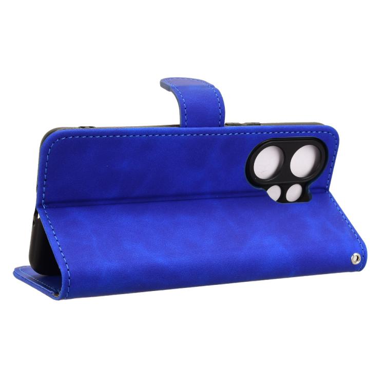 For vivo V60 5G Skin Feel Magnetic Flip Leather Phone Case