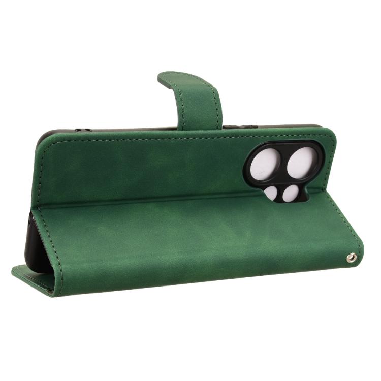 For vivo V60 5G Skin Feel Magnetic Flip Leather Phone Case