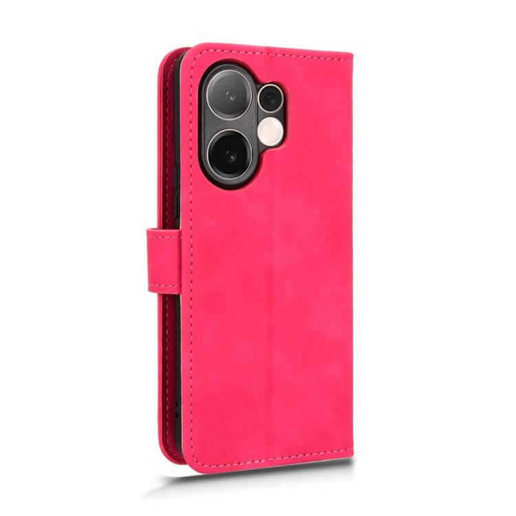 For vivo V60 5G Skin Feel Magnetic Flip Leather Phone Case