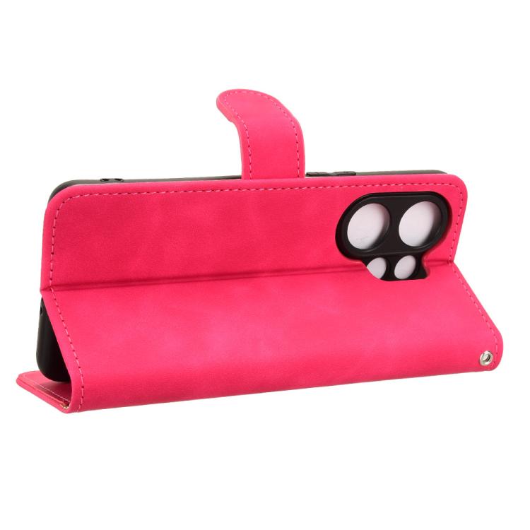 For vivo V60 5G Skin Feel Magnetic Flip Leather Phone Case