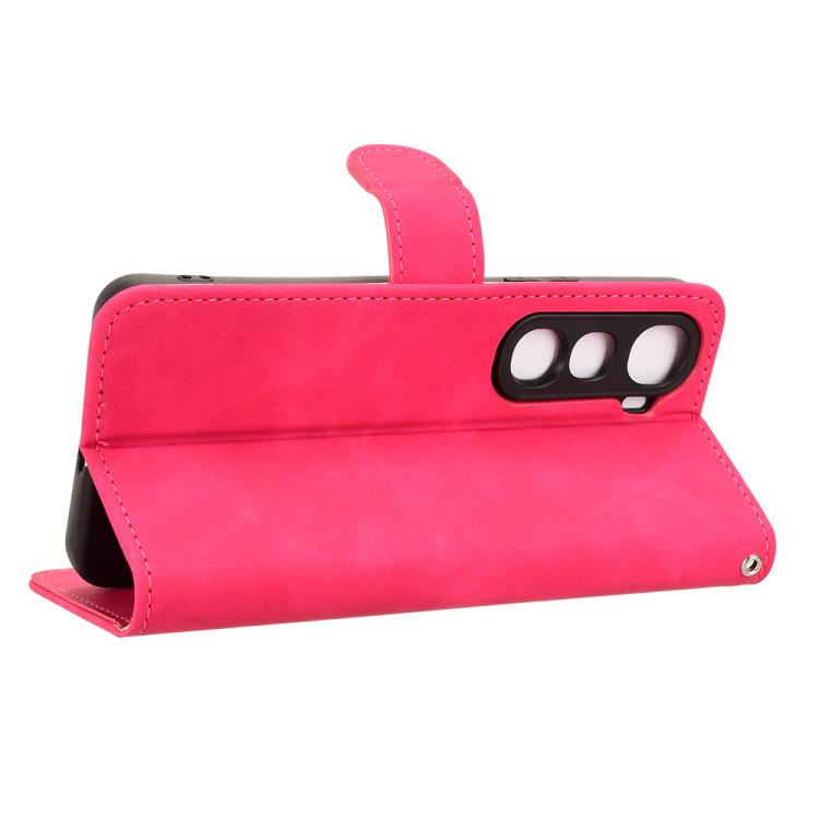 For vivo Y400 5G Global Skin Feel Magnetic Flip Leather Phone Case