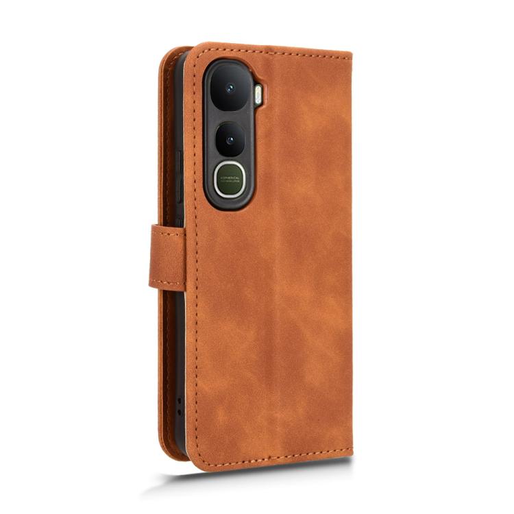For vivo Y400 5G Global Skin Feel Magnetic Flip Leather Phone Case