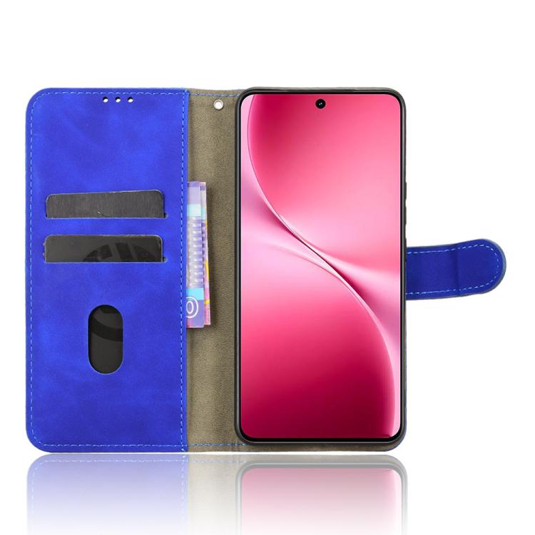 For vivo V60 Lite 4G / 5G Skin Feel Magnetic Flip Leather Phone Case