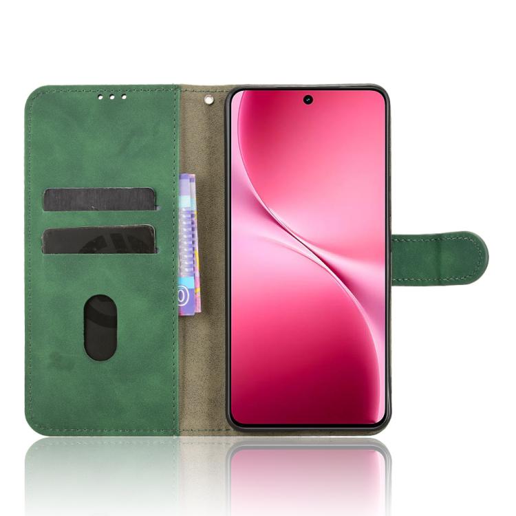 For vivo V60 Lite 4G / 5G Skin Feel Magnetic Flip Leather Phone Case