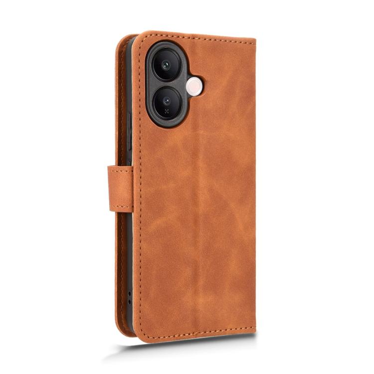 For vivo V60 Lite 4G / 5G Skin Feel Magnetic Flip Leather Phone Case