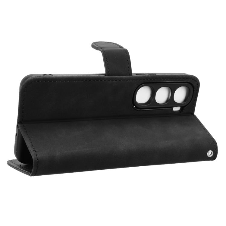 For vivo Y31 5G 2025 Skin Feel Magnetic Flip Leather Phone Case