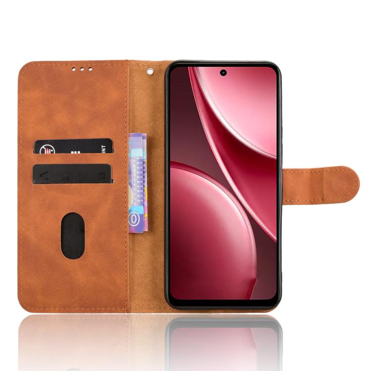 For vivo Y31 5G 2025 Skin Feel Magnetic Flip Leather Phone Case