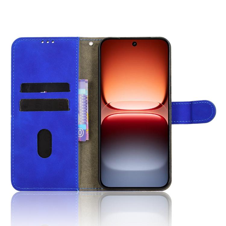 For vivo iQOO 15 Skin Feel Magnetic Flip Leather Phone Case