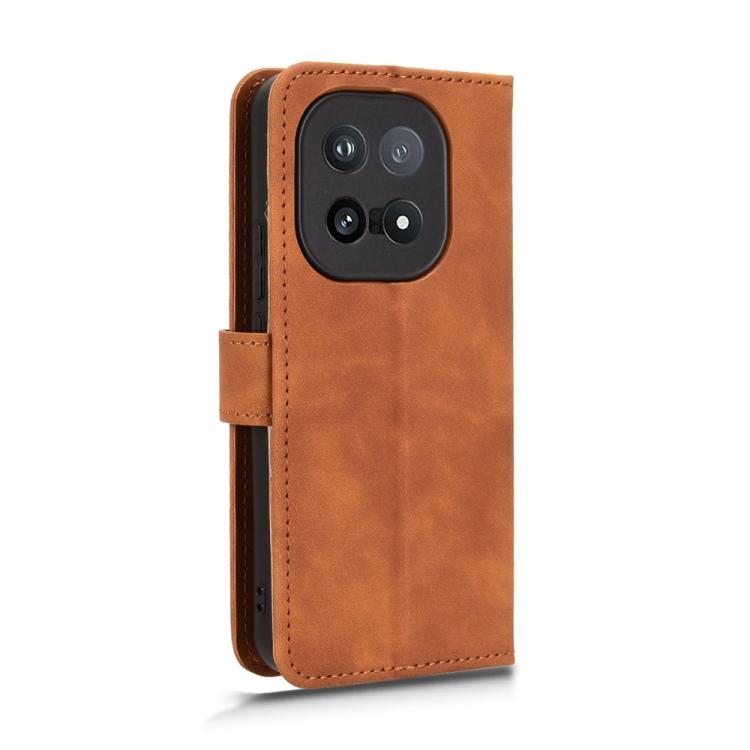 For vivo iQOO 15 Skin Feel Magnetic Flip Leather Phone Case