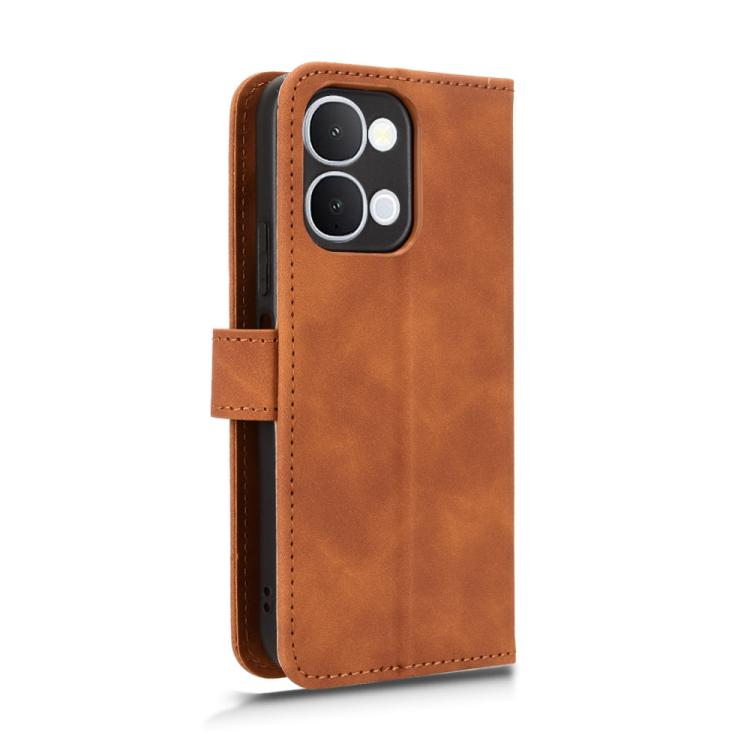 For vivo Y500i 5G Skin Feel Magnetic Flip Leather Phone Case