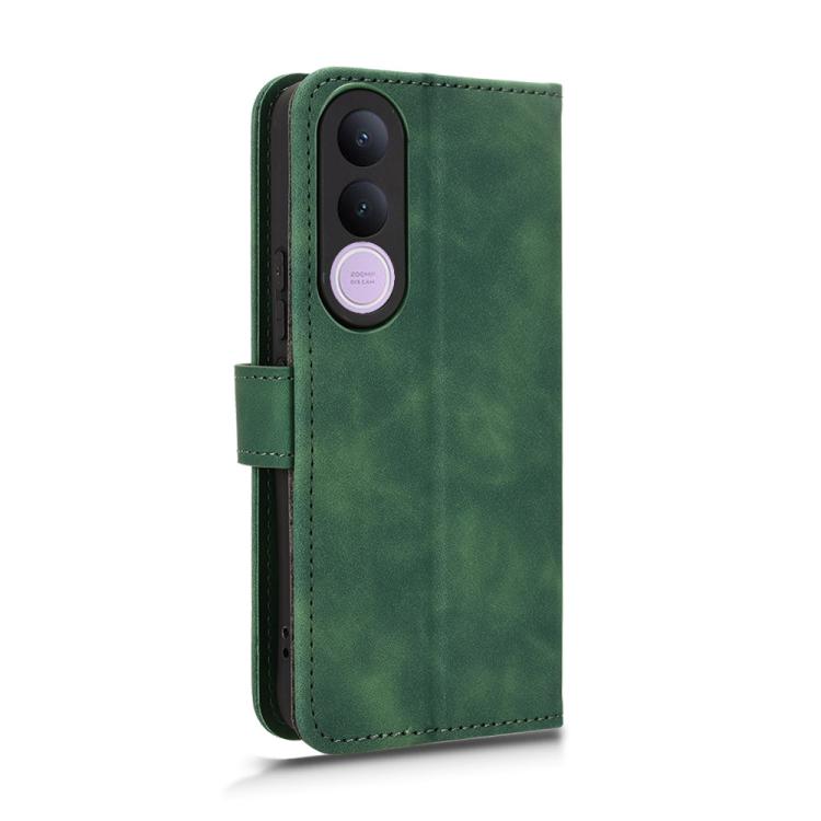 For vivo V70 FE 5G Skin Feel Magnetic Flip Leather Phone Case