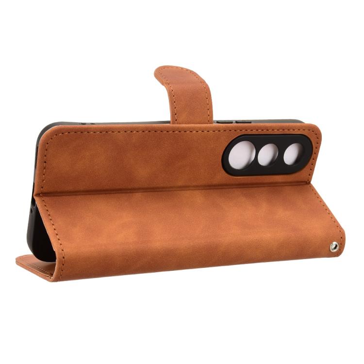 For vivo V70 FE 5G Skin Feel Magnetic Flip Leather Phone Case