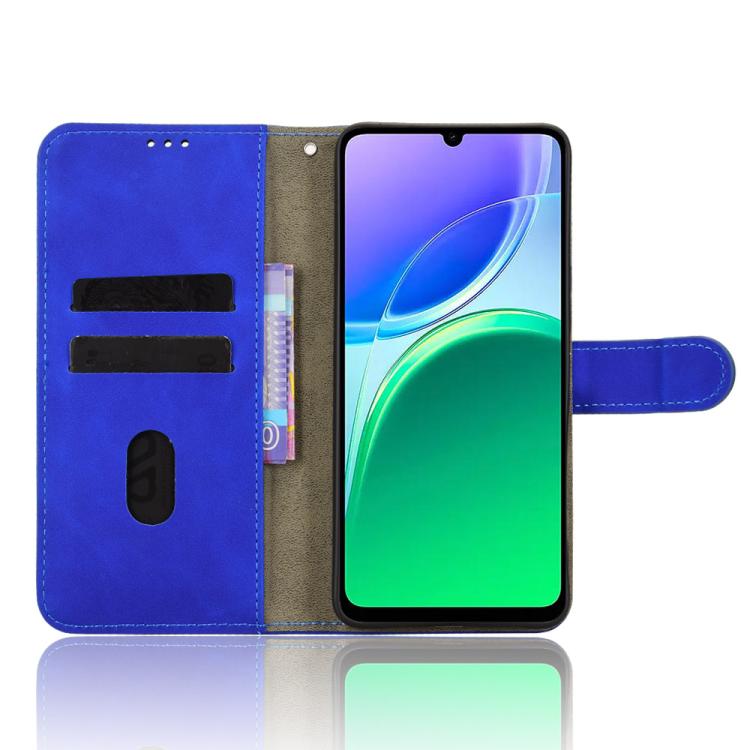 For vivo Y21 5G 2026 / Y05 4G Skin Feel Magnetic Flip Leather Phone Case