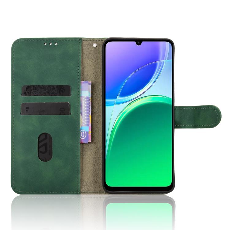 For vivo Y21 5G 2026 / Y05 4G Skin Feel Magnetic Flip Leather Phone Case