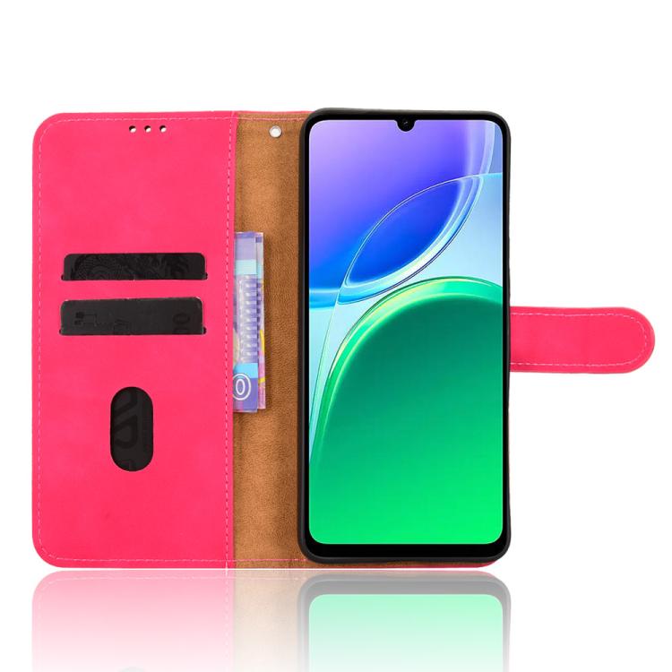For vivo Y21 5G 2026 / Y05 4G Skin Feel Magnetic Flip Leather Phone Case