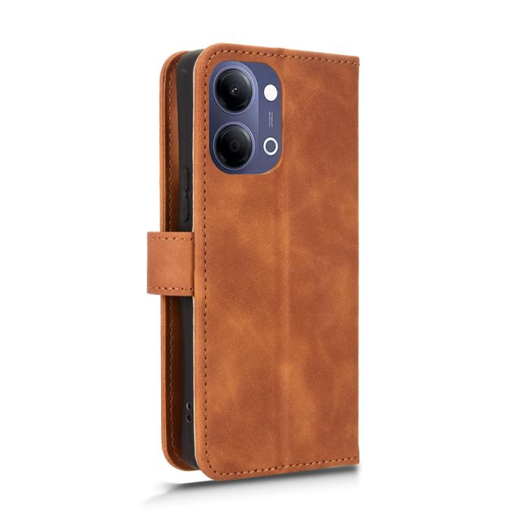 For vivo Y21 5G 2026 / Y05 4G Skin Feel Magnetic Flip Leather Phone Case