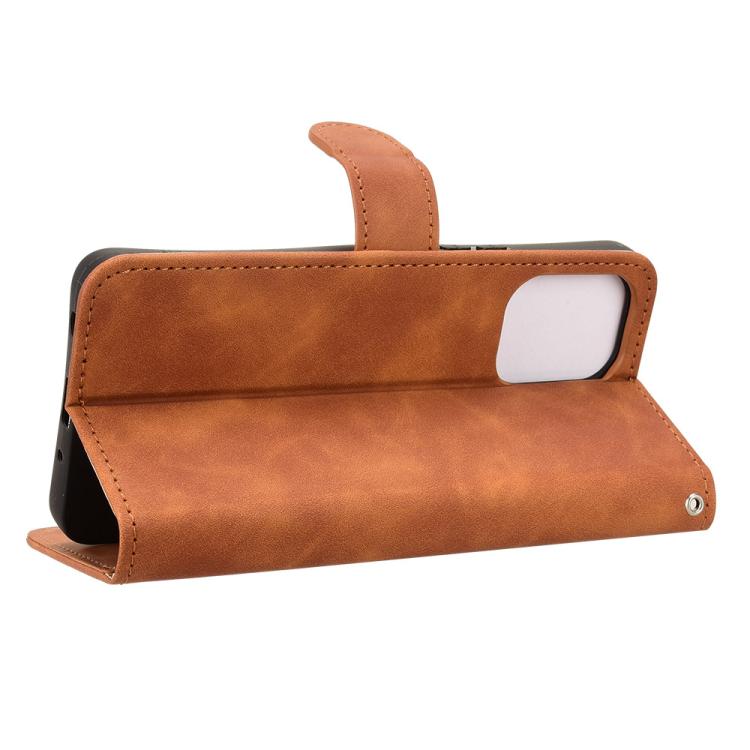 For vivo Y21 5G 2026 / Y05 4G Skin Feel Magnetic Flip Leather Phone Case