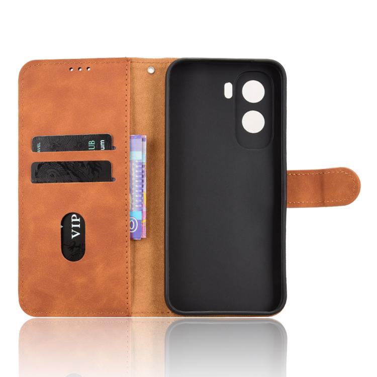 For vivo T5 Pro 5G Skin Feel Magnetic Flip Leather Phone Case