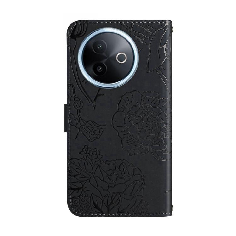 For vivo Y39 5G Global HT03 Skin Feel Butterfly Embossed Flip Leather Phone Case