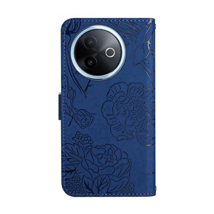 For vivo Y39 5G Global HT03 Skin Feel Butterfly Embossed Flip Leather Phone Case