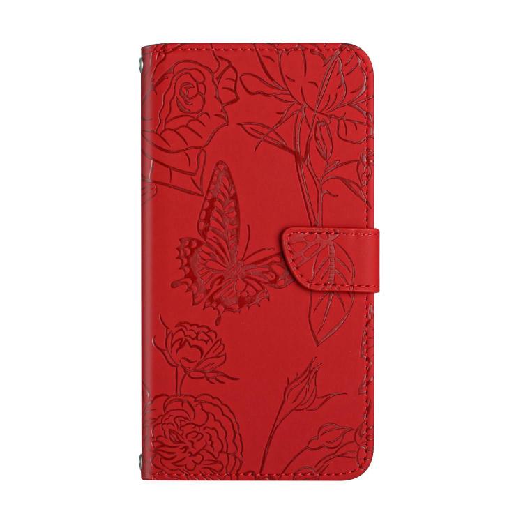 For vivo V60 5G HT03 Skin Feel Butterfly Embossed Flip Leather Phone Case