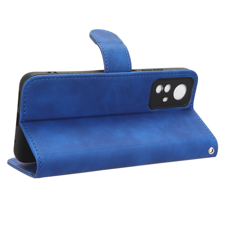 For Xiaomi Redmi Note 12S 4G Skin Feel Magnetic Flip Leather Phone Case