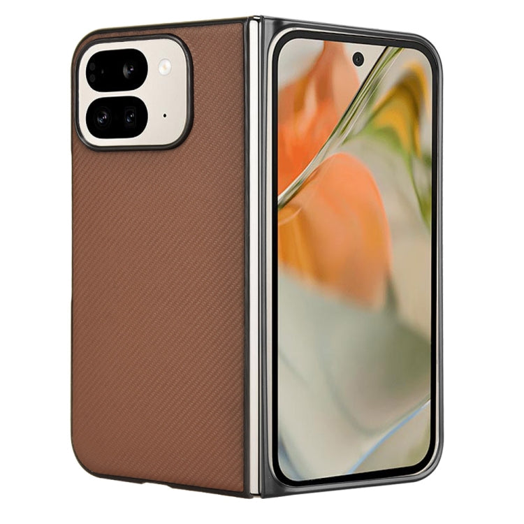 For Google Pixel 9 Pro Fold PU Leather PC Phone Case