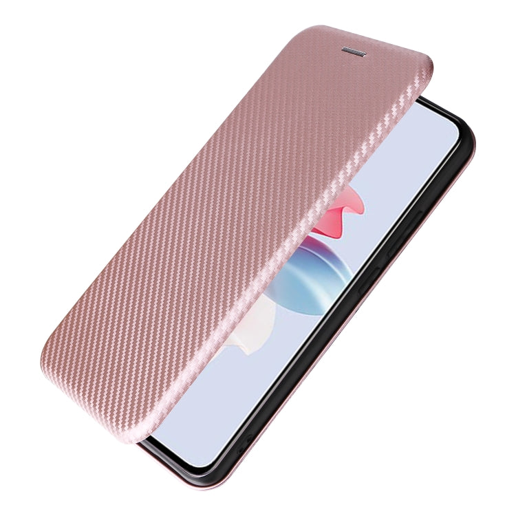 For OPPO Reno11 F 5G Carbon Fiber Texture Flip Leather Phone Case