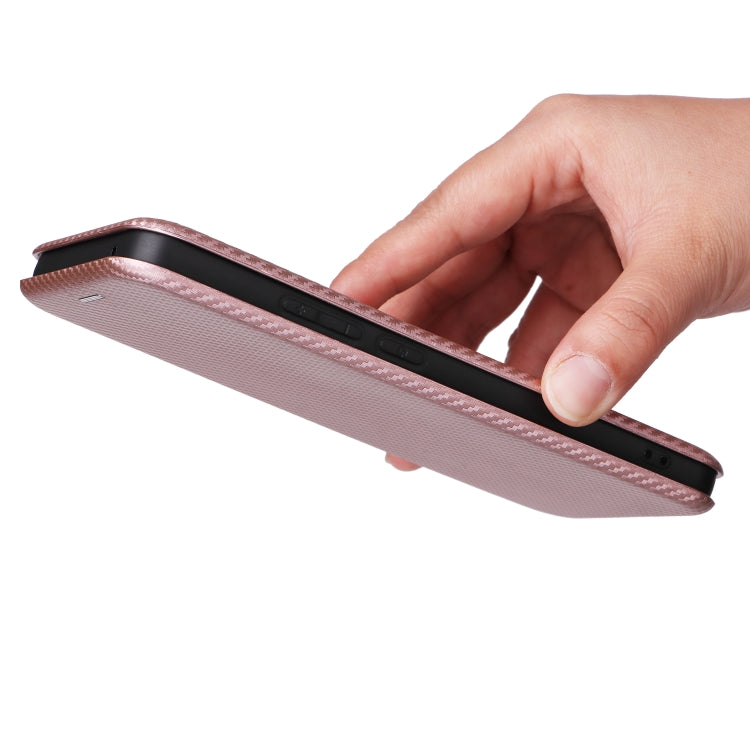 For OPPO Reno11 F 5G Carbon Fiber Texture Flip Leather Phone Case