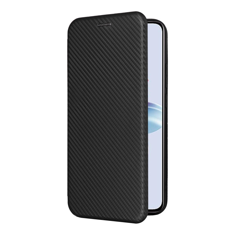 For OPPO Reno11 F 5G Carbon Fiber Texture Flip Leather Phone Case