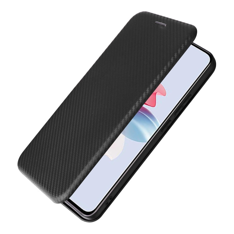 For OPPO Reno11 F 5G Carbon Fiber Texture Flip Leather Phone Case