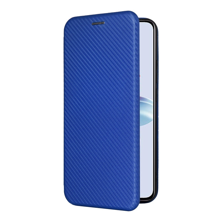 For OPPO Reno11 F 5G Carbon Fiber Texture Flip Leather Phone Case