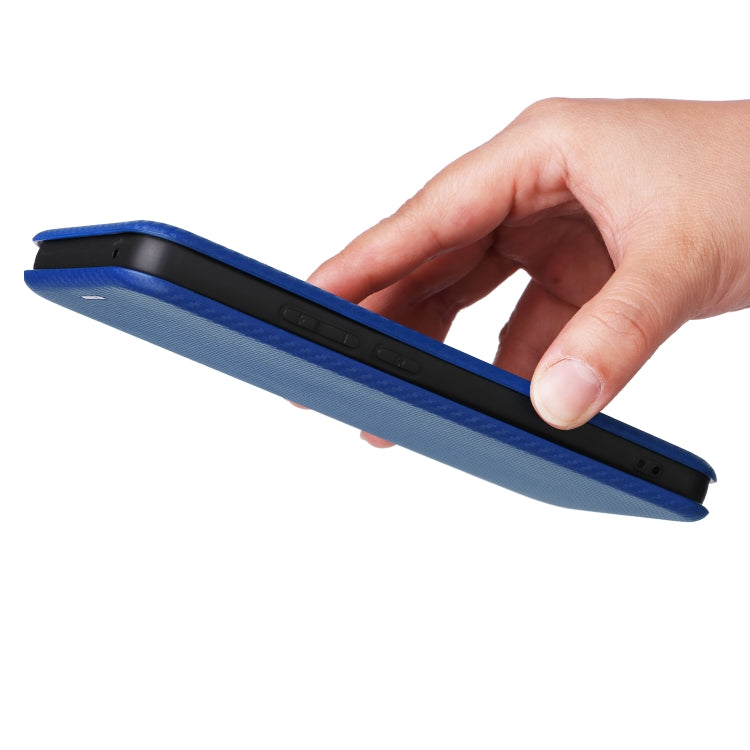 For OPPO Reno11 F 5G Carbon Fiber Texture Flip Leather Phone Case