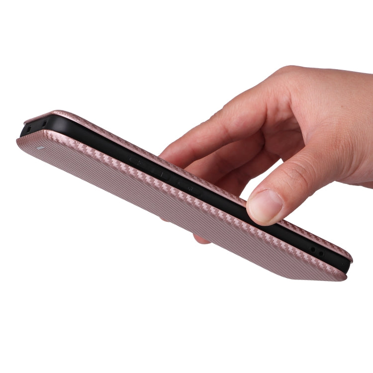 For OPPO Reno12 Pro 5G Global Carbon Fiber Texture Flip Leather Phone Case
