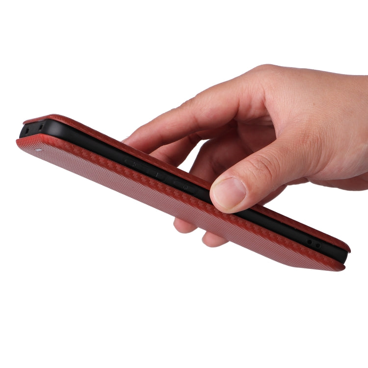 For OPPO Reno12 Pro 5G Global Carbon Fiber Texture Flip Leather Phone Case
