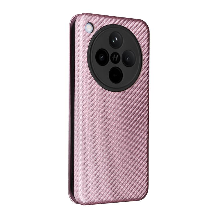 For OPPO Find X8 Carbon Fiber Texture Flip Leather Phone Case