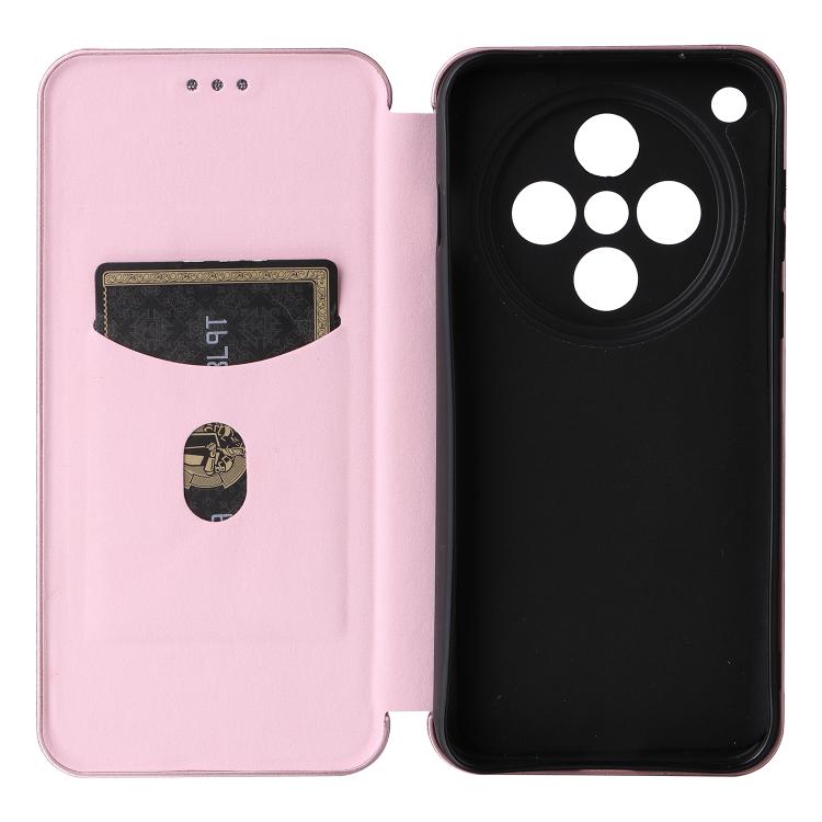 For OPPO Find X8 Carbon Fiber Texture Flip Leather Phone Case
