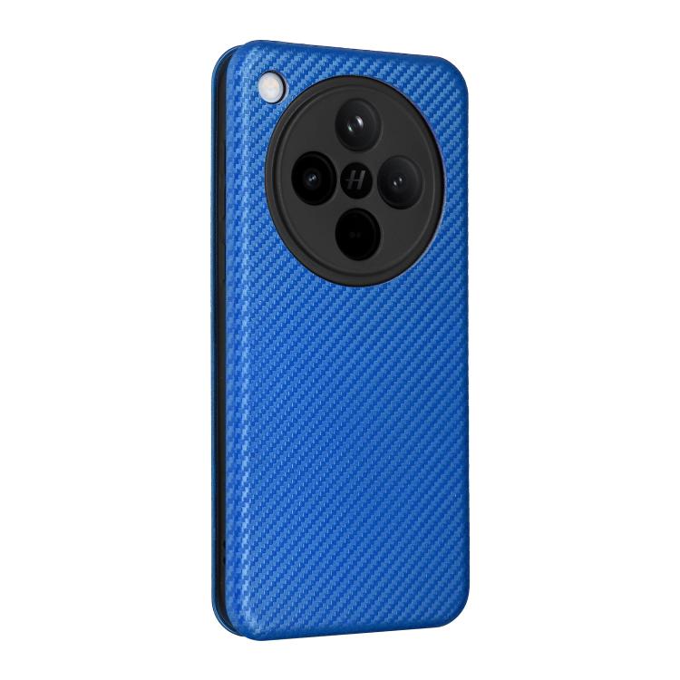 For OPPO Find X8 Carbon Fiber Texture Flip Leather Phone Case