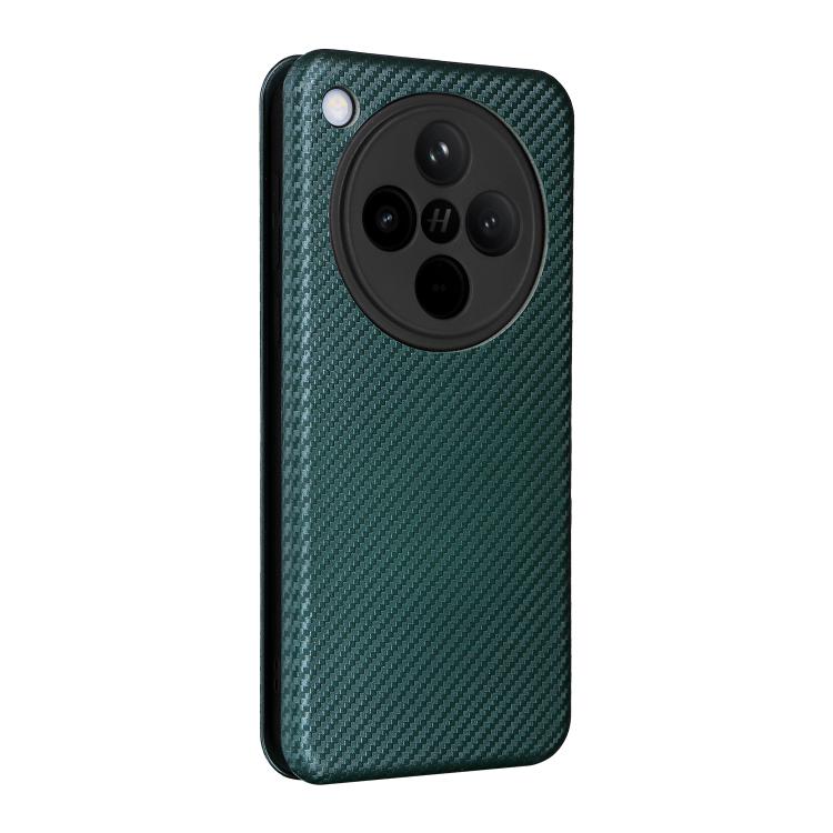 For OPPO Find X8 Carbon Fiber Texture Flip Leather Phone Case