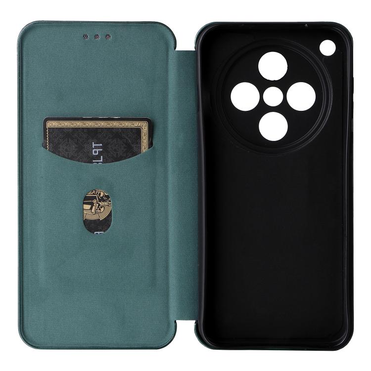 For OPPO Find X8 Carbon Fiber Texture Flip Leather Phone Case