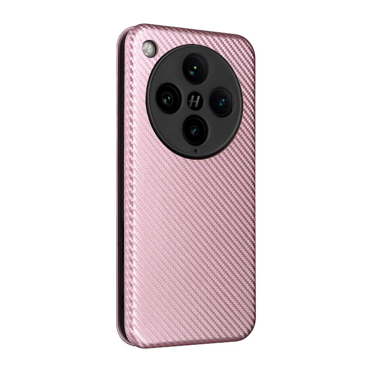 For OPPO Find X8 Pro Carbon Fiber Texture Flip Leather Phone Case