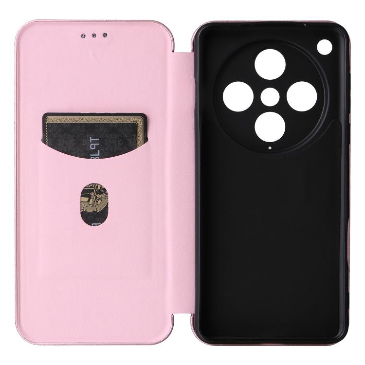 For OPPO Find X8 Pro Carbon Fiber Texture Flip Leather Phone Case