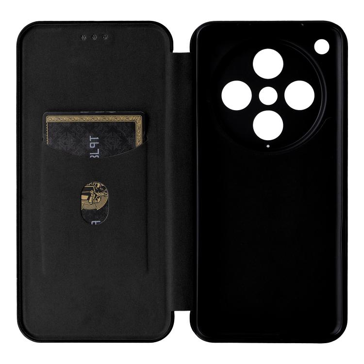 For OPPO Find X8 Pro Carbon Fiber Texture Flip Leather Phone Case