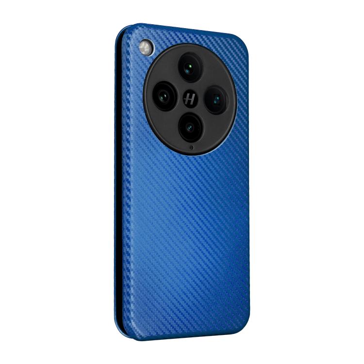 For OPPO Find X8 Pro Carbon Fiber Texture Flip Leather Phone Case