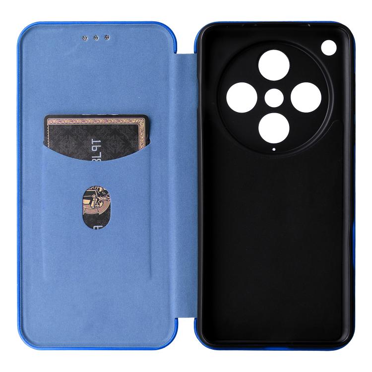 For OPPO Find X8 Pro Carbon Fiber Texture Flip Leather Phone Case