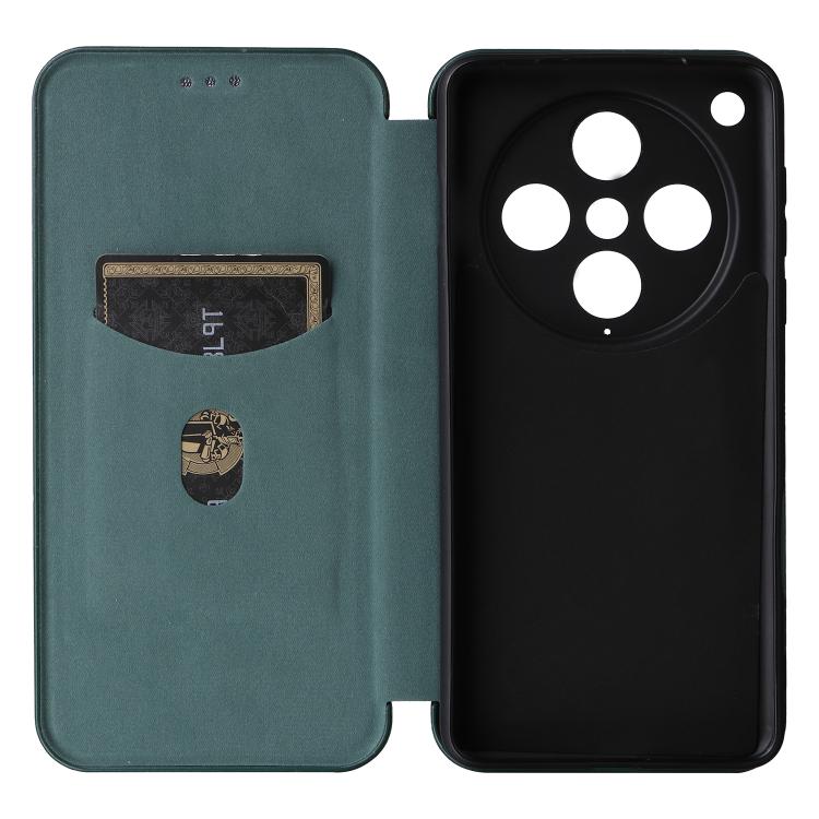 For OPPO Find X8 Pro Carbon Fiber Texture Flip Leather Phone Case