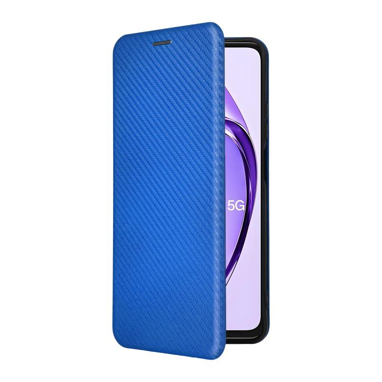 For OPPO A3 Pro Global Carbon Fiber Texture Flip Leather Phone Case