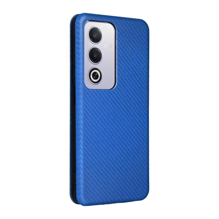 For OPPO A3 Pro Global Carbon Fiber Texture Flip Leather Phone Case