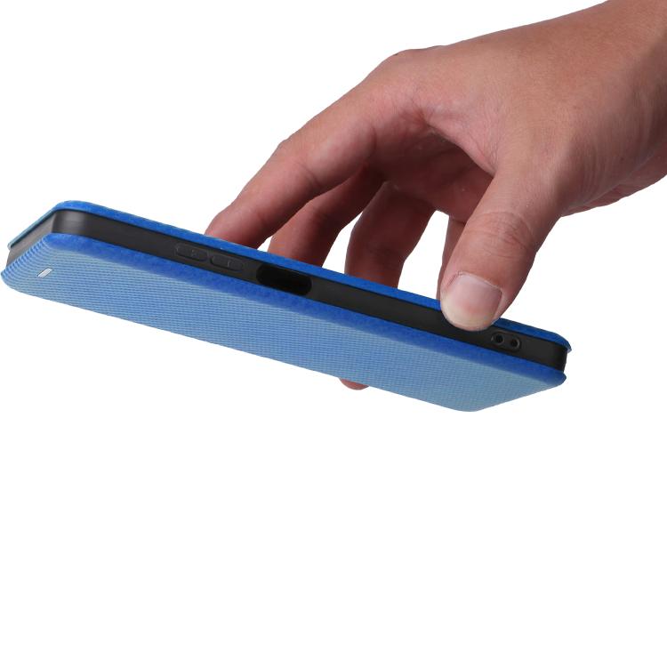 For OPPO A3 Pro Global Carbon Fiber Texture Flip Leather Phone Case